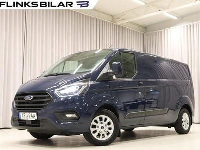 Blå Begagnad 2020 Ford Transit Custom Van | 269 800 kr (Lite dyr)