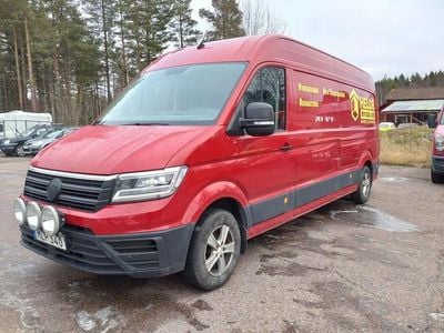 Röd Begagnad 2017 VW Crafter Van | 185 000 kr (Marknadspris)