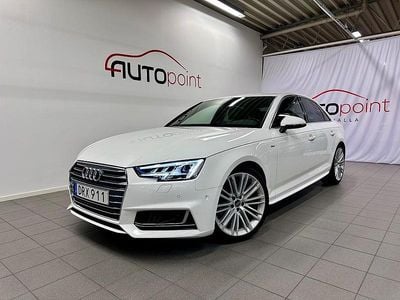 Vit Begagnad 2018 Audi A4 S-Line Sedan | 269 800 kr (Dyr)