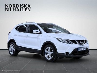 Vit Begagnad 2015 Nissan Qashqai 360º SUV | 119 795 kr (Marknadspris)