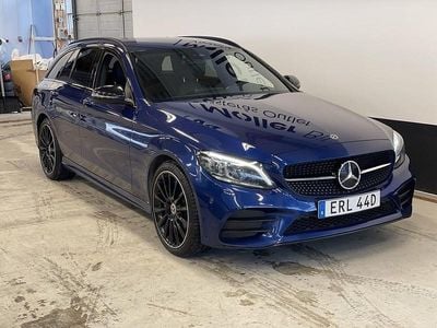 Blå Begagnad 2020 Mercedes C300 AMG Kombi | 299 900 kr (Marknadspris)