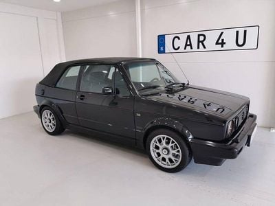 Svart Begagnad 1991 VW Golf Cabriolet Karmann Cab | 129 900 kr