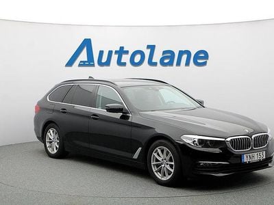 Svart Begagnad 2017 BMW 520 Kombi | 209 900 kr (Lite dyr)