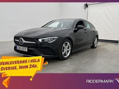 Begagnad Mercedes CLA220 Shooting Brake AMG 190 HK (139 kW) 2019 Svart Kombi