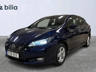 Blå Begagnad 2022 Nissan Leaf 360º Halvkombi | 179 900 kr (Marknadspris)