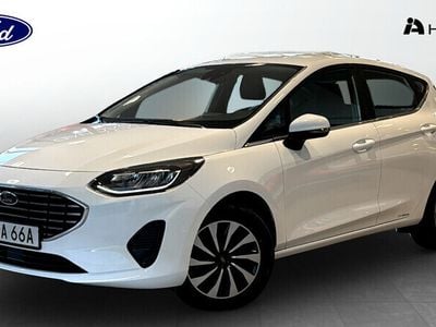 Begagnad Ford Fiesta Titanium 101 HK (74 kW) 2023 Vit Halvkombi