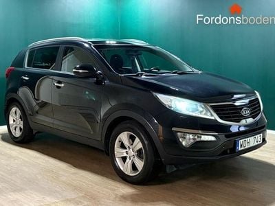 Begagnad Kia Sportage EX 116 HK (85 kW) 2012 Svart SUV