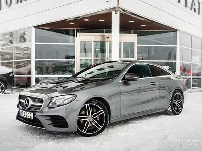 Grå Begagnad 2017 Mercedes E400 AMG Sportkupé | 349 000 kr