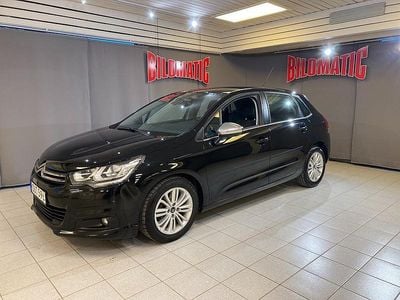 Begagnad Citroën C4 Feel 120 HK (88 kW) 2016 Svart Halvkombi