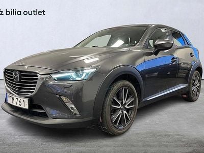 Grå Begagnad 2017 Mazda CX-3 SUV | 144 900 kr (Marknadspris)