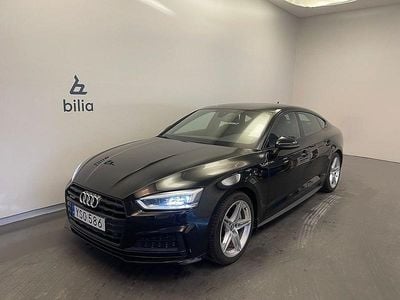 Svart Begagnad 2017 Audi A5 Sportback Halvkombi | 239 500 kr (Dyr)