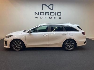 Begagnad Kia Ceed GT-Line 160 HK (117 kW) 2021 Vit Halvkombi