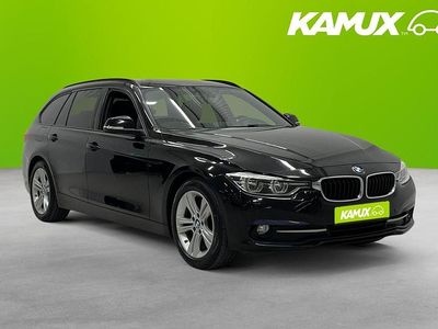 Begagnad BMW 320 Sport Line 190 HK (139 kW) 2016 Svart Kombi