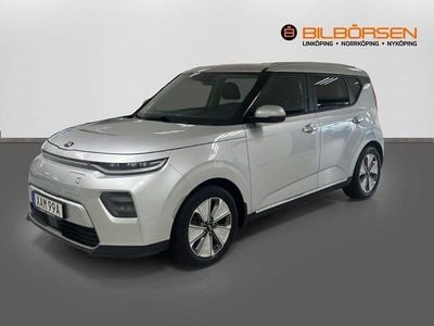 /kcs/ sparkling silver m Begagnad 2019 Kia Soul EV Advance SUV | 209 900 kr (Lite dyr)
