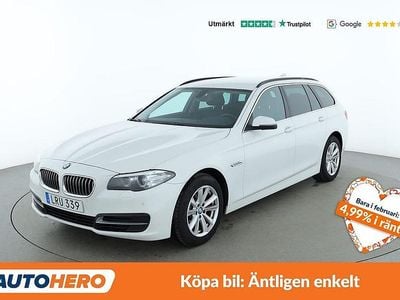 Vit Begagnad 2014 BMW 520 Kombi | 142 000 kr (Marknadspris)