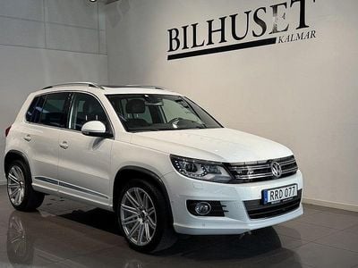 Vit Begagnad 2014 VW Tiguan R-line SUV | 149 900 kr (Lite dyr)