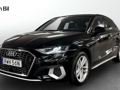 Svart Begagnad 2022 Audi A3 Sportback Proline Halvkombi | 239 900 kr (Marknadspris)