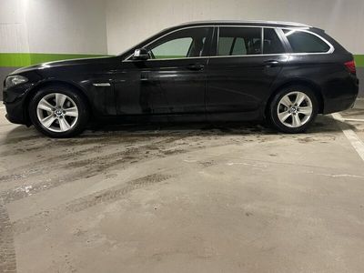 begagnad BMW 520 d xDrive Aut/Euro 6/helläder, ny-servad/besiktad,S+V