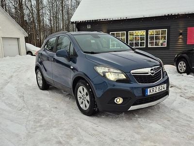 Begagnad Opel Mokka 140 HK (102 kW) 2015 Blå SUV