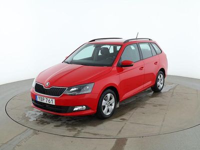 Begagnad Skoda Fabia Style 91 HK (66 kW) 2016 Röd Kombi