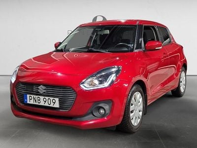 Röd Begagnad 2018 Suzuki Swift Halvkombi | 109 900 kr (Marknadspris)