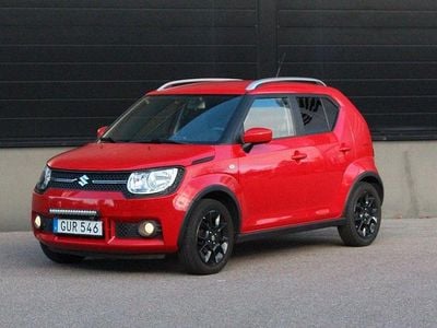 Begagnad Suzuki Ignis 90 HK (66 kW) 2018 Röd Halvkombi