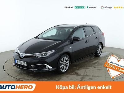 Svart Begagnad 2017 Toyota Auris Touring Sports Cool Kombi | 168 000 kr (Marknadspris)