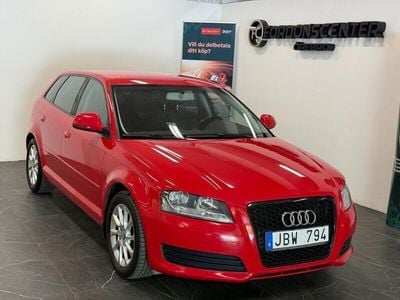Begagnad Audi A3 Sportback Attraction 200 HK (147 kW) 2009 Röd Halvkombi
