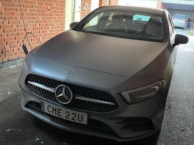 Grå Begagnad 2021 Mercedes A250 Sedan | 289 000 kr (Marknadspris)