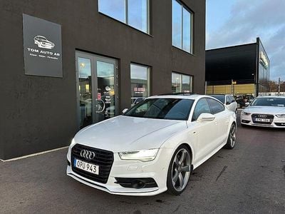 Begagnad Audi A7 Sportback Sport 218 HK (160 kW) 2015 Vit Halvkombi
