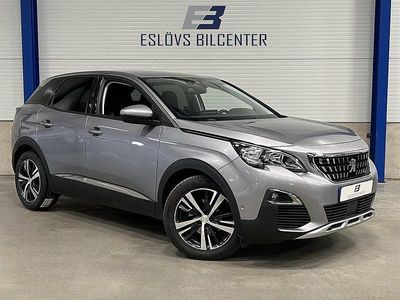 Grå Begagnad 2017 Peugeot 3008 Allure SUV | 144 990 kr (Marknadspris)