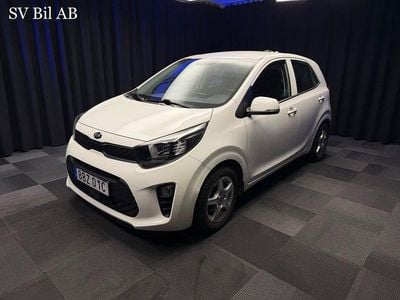 Begagnad Kia Picanto 84 HK (61 kW) 2019 Vit Halvkombi