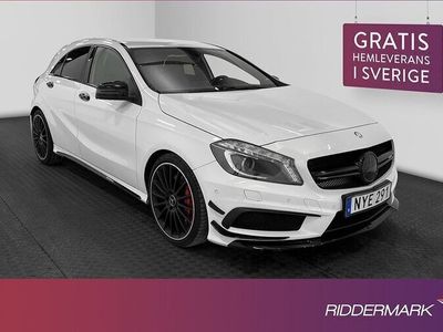 begagnad Mercedes A45 AMG 160 Benz4MATIC AMG Night Kamera H K Skinn 2014, Halvkombi