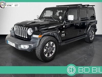 Begagnad Jeep Wrangler Unlimited 272 HK (200 kW) 2018 Svart SUV