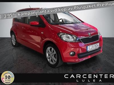Begagnad Skoda Citigo 60 HK (44 kW) 2014 Röd Halvkombi