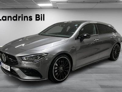 Mörkgrå Begagnad 2023 Mercedes CLA35 AMG Shooting Brake AMG Kombi | 489 900 kr
