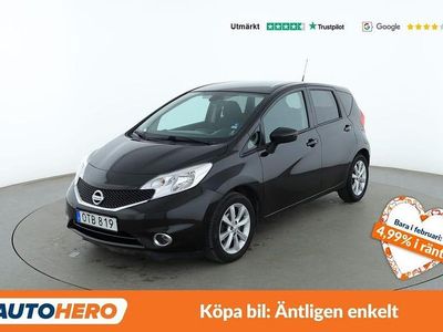 Begagnad Nissan Note Acenta 99 HK (72 kW) 2016 Svart Minibuss