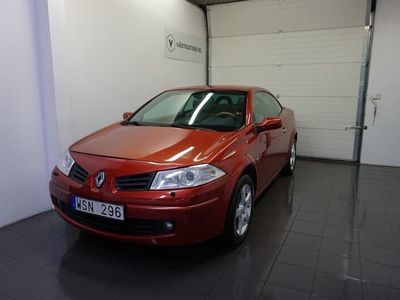 begagnad Renault Mégane Cabriolet Coupé- 2.0 Turbo, Skinn, Pano, Låg Mil 163hk