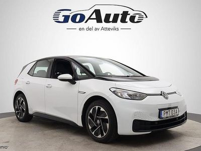 Vit Begagnad 2020 VW ID.3 Pro Performance Halvkombi | 209 000 kr (Marknadspris)