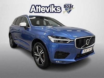 Blå Begagnad 2018 Volvo XC60 R-Design SUV | 319 900 kr (Dyr)