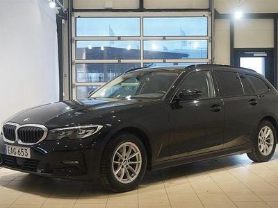 Begagnad BMW 320 Sport Line 190 HK (139 kW) 2020 Svart Kombi
