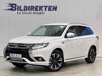 Begagnad Mitsubishi Outlander P-HEV 121 HK (88 kW) 2018 Vit SUV