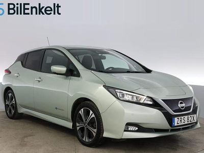 Begagnad Nissan Leaf 360º 110 kW (150 HK) 2019 Ljusgrön Halvkombi