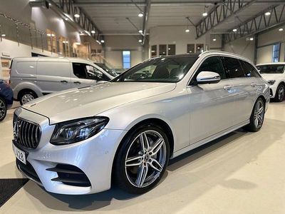 Silver Begagnad 2018 Mercedes E220 AMG line Kombi | 279 900 kr (Marknadspris)