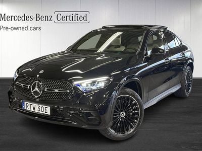 Begagnad Mercedes GLC300e Premium 197 HK (144 kW) 2025 Svart (black) Sportkupé