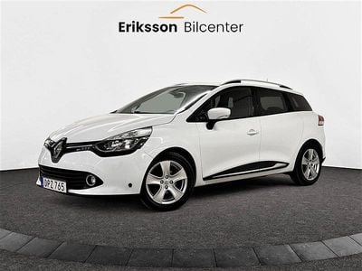 Begagnad Renault Clio GrandTour 90 HK (66 kW) 2014 Vit Kombi