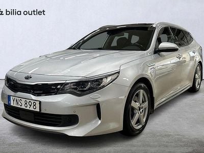 Grå Begagnad 2018 Kia Optima Hybrid Sport Sedan | 134 900 kr (Superpris)