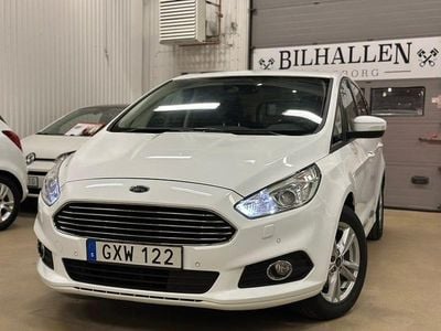 Vit Begagnad 2016 Ford S-MAX Trend Minibuss | 154 900 kr (Marknadspris)