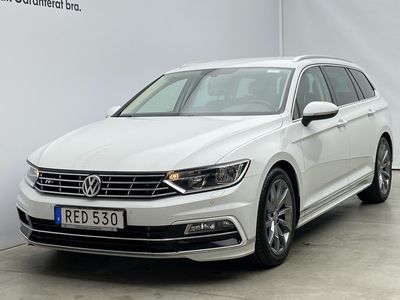 begagnad VW Passat Sportscombi TDI190 DSG R-Line/Drag/P-värmare
