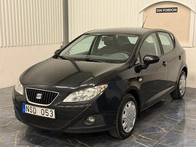 Begagnad Seat Ibiza Style 86 HK (63 kW) 2009 Svart Halvkombi